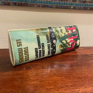 Vintage Magazine Clutch Purse